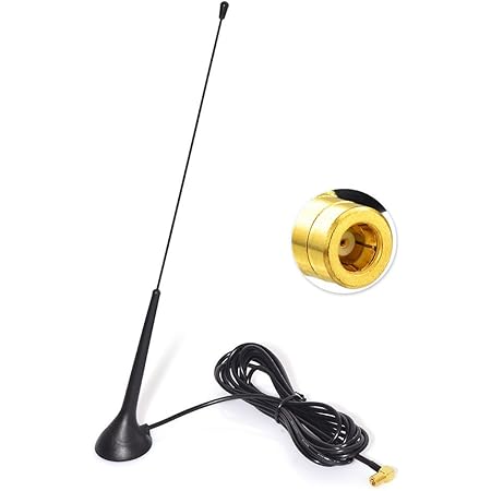 Hama DAB DAB Auto Antenne für Digitalradio Empfang (Magnetantenne zur ...